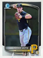 🔥   KONNOR GRIFFIN 2025 Bowman Draft Chrome #BDC-102  Base Prospects Pirates