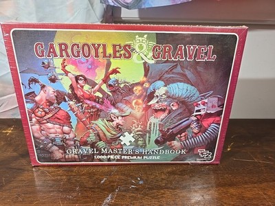 GARGOYLES & GRAVEL Master Handbook Fantasy TF2 Hobbies 1000 pc Jigsaw Puzzle NEW