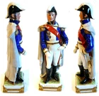 Orig Old General Lannes Porcelain Figurine Disc Alsbach Napoleon Army Uniform