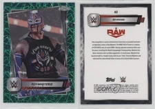 2025 Topps Chrome WWE Teal Laser Refractor /175 Rey Mysterio #62