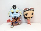 Collectable Funko Pop! Jinbe #1265 and Nico Robin #399 One Piece Cast-Lot of 2