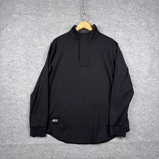 Bylt Elite Fairway Pullover Jacket Mens Large L Black Performance Golf