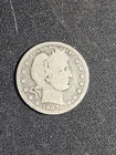 1907-D  U.S. Barber silver Quarter  - Solid GOOD     stk#Q64