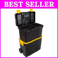 Portable Tool Organizer with Fold-Down Handle