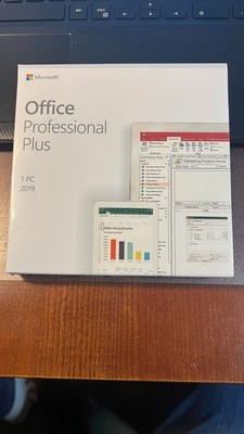 microsoft office 2019 pro plus dvd factory sealed Retail package