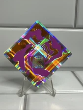 DUTCH Bros STICKER Decal COFFEE Cold BREW 2021 HTF Rare HOLOGRAM Windmill PINK