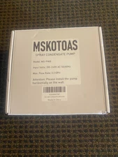 MSKOTOAS MS-PWB Spray Evaporative Condensate Pump 3.3 GPH 100-240V