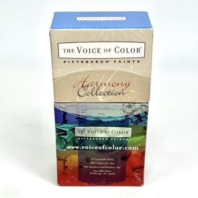 Pittsburgh Paints PPG Voice Of Color Harmony Collection 2005 Paint Fan Deck/CD