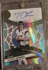 2025 Panini Revolution Trevor Lawrence End Zone Autographs #EZA-TLE /199