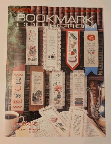 Lot 4 BOOKMARK Cross Stitch Beautiful Bouquet Collection MARK THAT SPOT - Picture 4 of 10