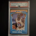 Fleer 1990 All-Stars Michael Jordan #5 Insert PSA 9 Mint NBA Card