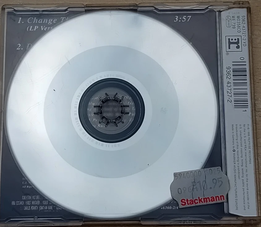 ERIC CLAPTON - Change The World - Maxi-CD / Reprise Records 1996, 9362-43727-2 - Bild 3 von 3