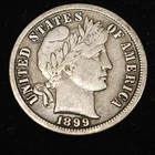 1899 S Barber Dime /Near Extra Fine