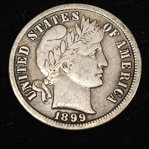 1899 S Barber Dime /Near Extra Fine