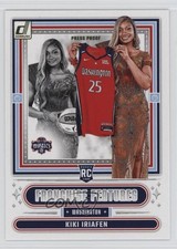 2025 Panini Donruss WNBA Franchise Features Press Proof Kiki Iriafen #18 11ba