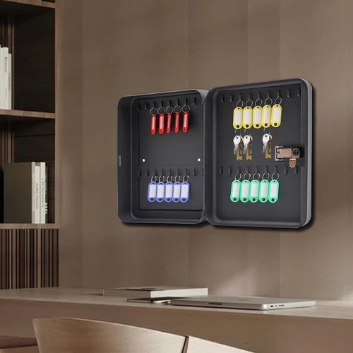 Key Storage Box Safe Lock Cabinet Combination Organizer Wall Mount Outdoor Home