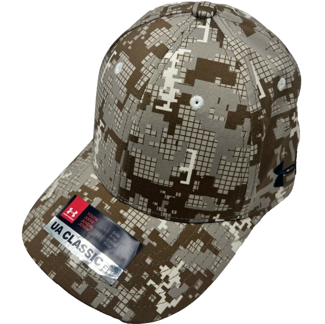 NEW Under Armour [S/M] UA Youth Unisex Digi Classic Camo Golf
