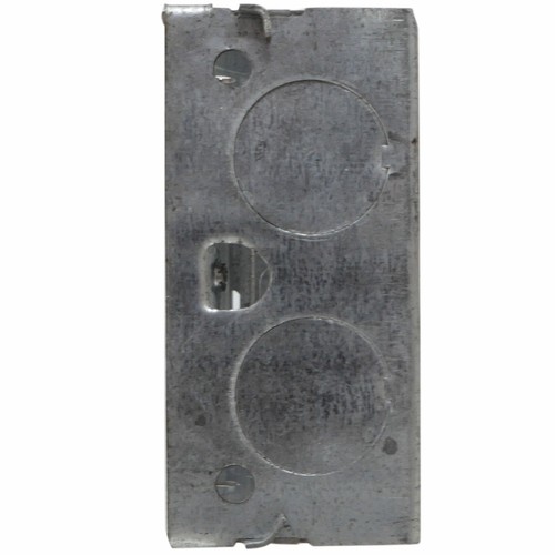 Metal Back Box 25mm 35mm 47mm 1G 2G Dual 1G+1G 2G+1G Galvanised Steel ...