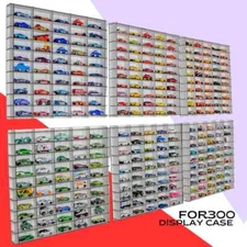 For 300 and more 1/64 Hot Wheels,Matchbox & Diecast Car Compatible Display Case