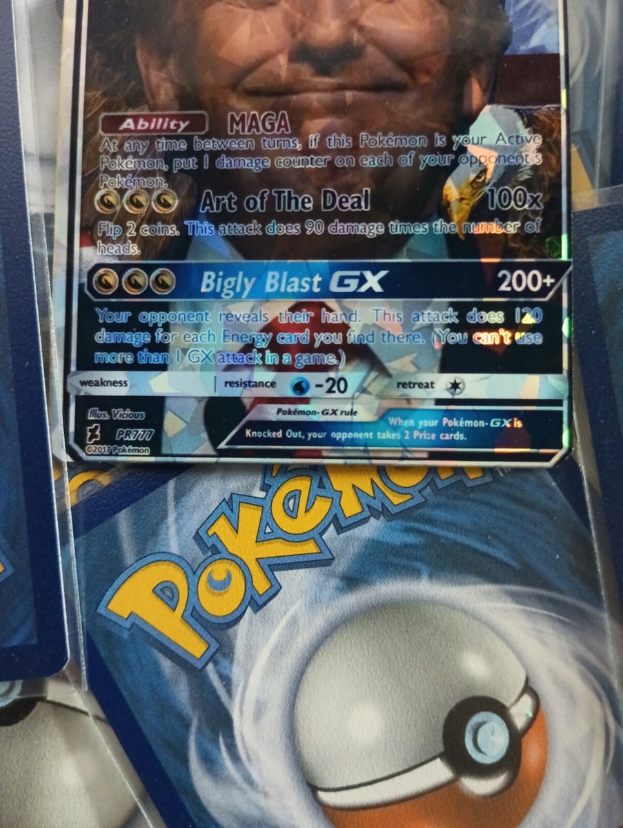Donald Trump Pokemon Card - GX | eBay Donald Trump Pokemon Card - GX | eBay