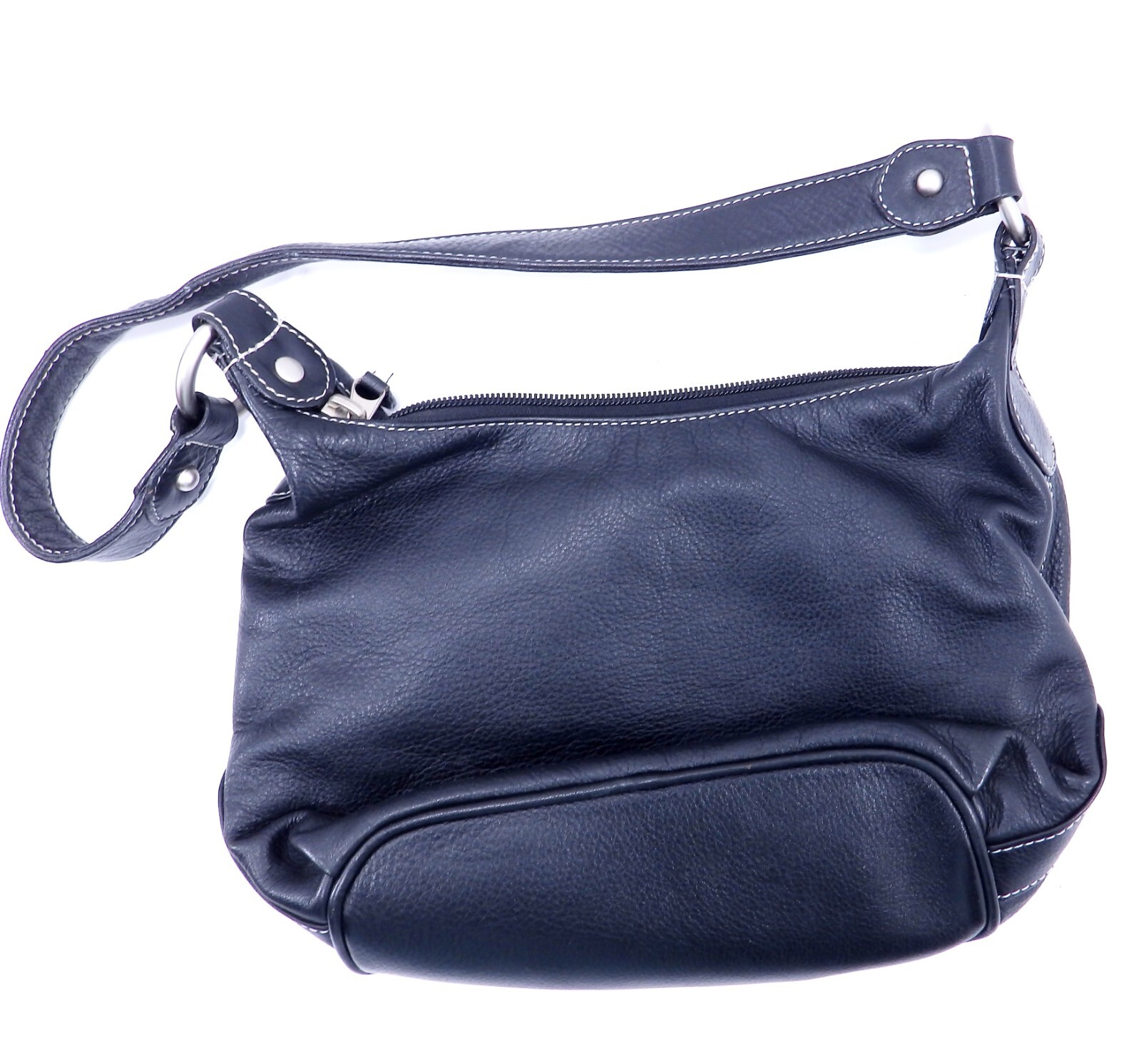 ILI New York & Toronto Black Leather Shoulder Bag… - image 2