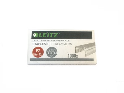 2000 LEITZ Heftklammern Klammern Tacker-Nadeln No.10  zinkt 2.000