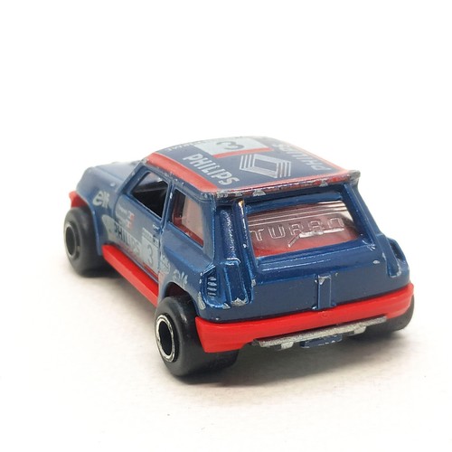 Majorette Renault Maxi 5 Turbo 1985 Nº3 Azul Oscuro/Rojo 1:53 (3") Usado 001 - Imagen 5 de 8