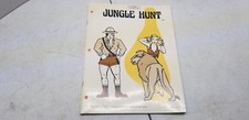 Jungle Hunt Taito 1982 arcade video game Manual
