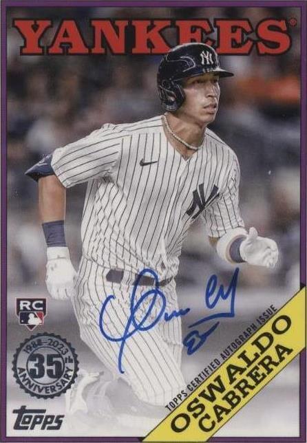 2023 Topps Series 2 - Oswaldo Cabrera #88BA-OSW - 1 of 1