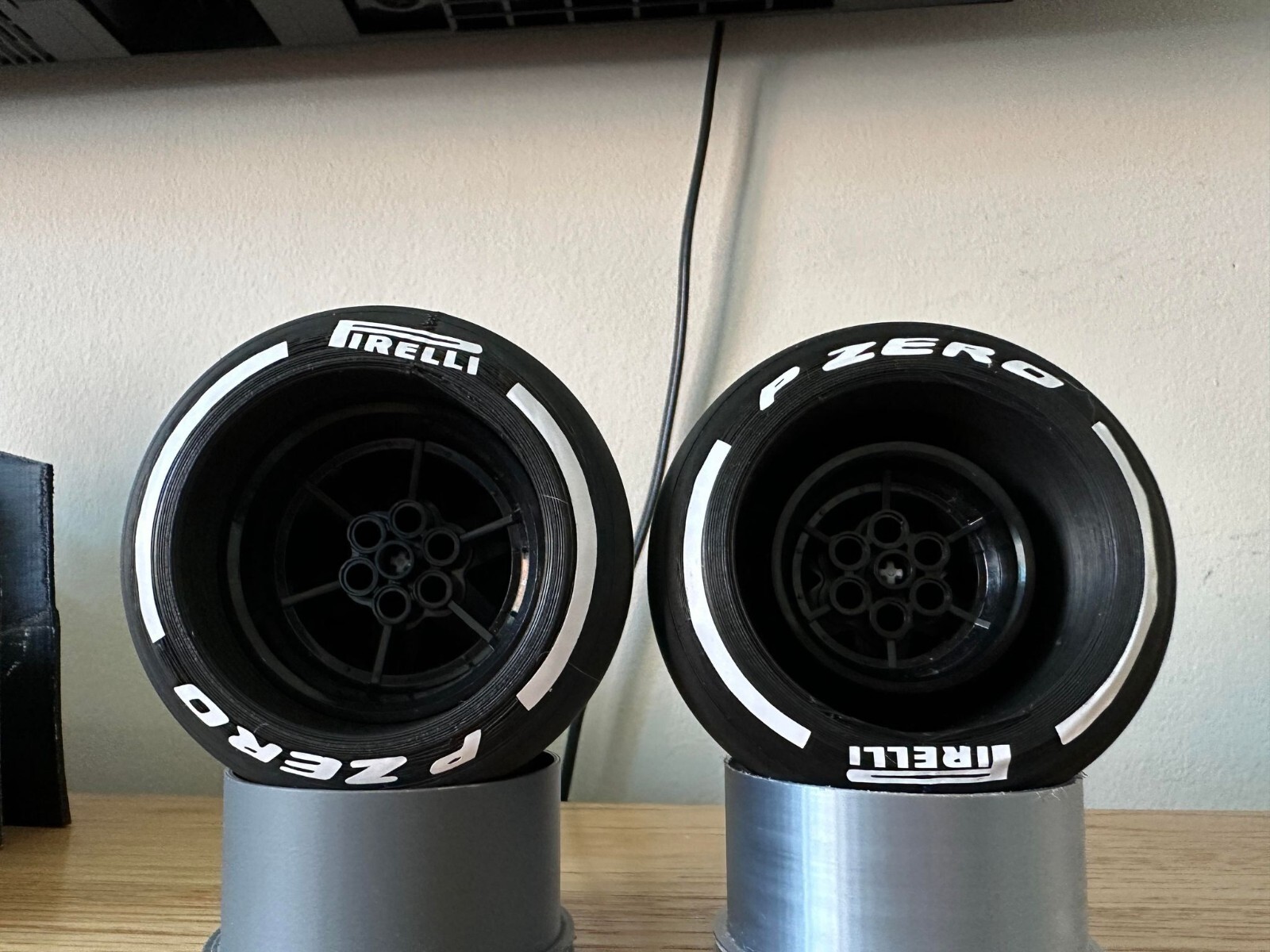 LEGO TECHNIC MCLAREN 42141 SLICK WHEELS WITH PIRELLI/ GOOGLE STYLE