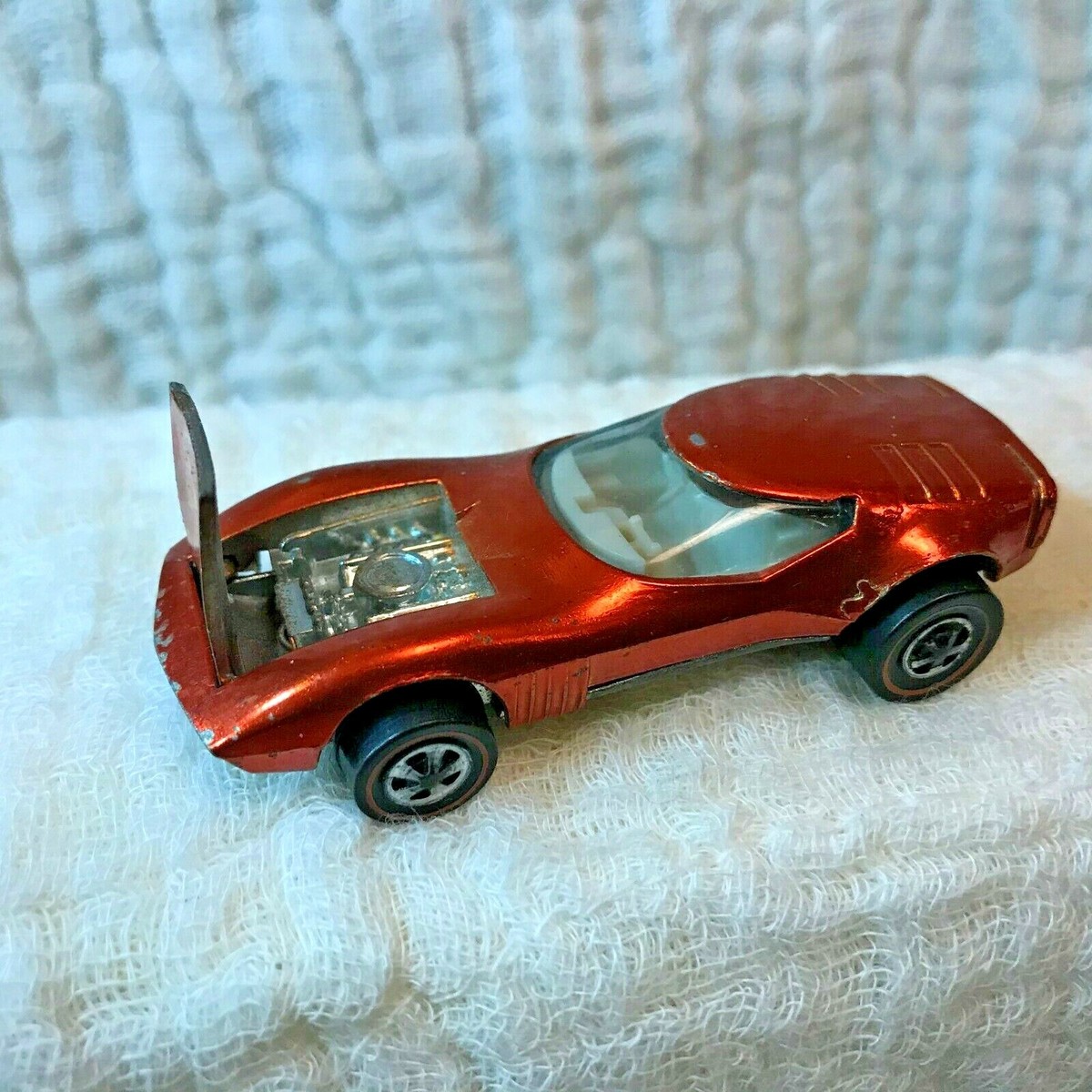 Hot Wheels Redline Orange Torero 1968 Mattel US Light