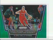 2020 Panini Prizm WNBA Elena Delle Donne WIDESCREEN Green Parallel #1 Mystics