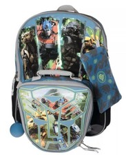 TRANSFORMERS BACKPACK/LUNCHBOX/PENCILCASE/SQU...