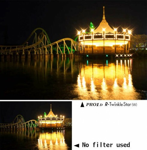 Kenko 828212 Cross Screen Filter for 82mm Lens PRO1D R-Twinkle Star W From Japan - Picture 4 of 10