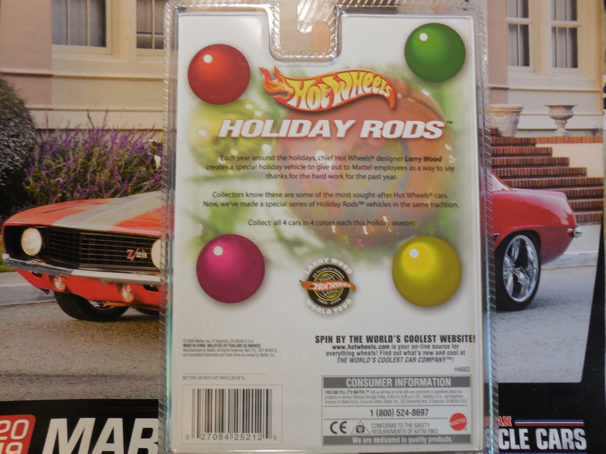 Hot Wheels Holiday Rods Purple Passion LIMITED EDITION REAL RIDERS