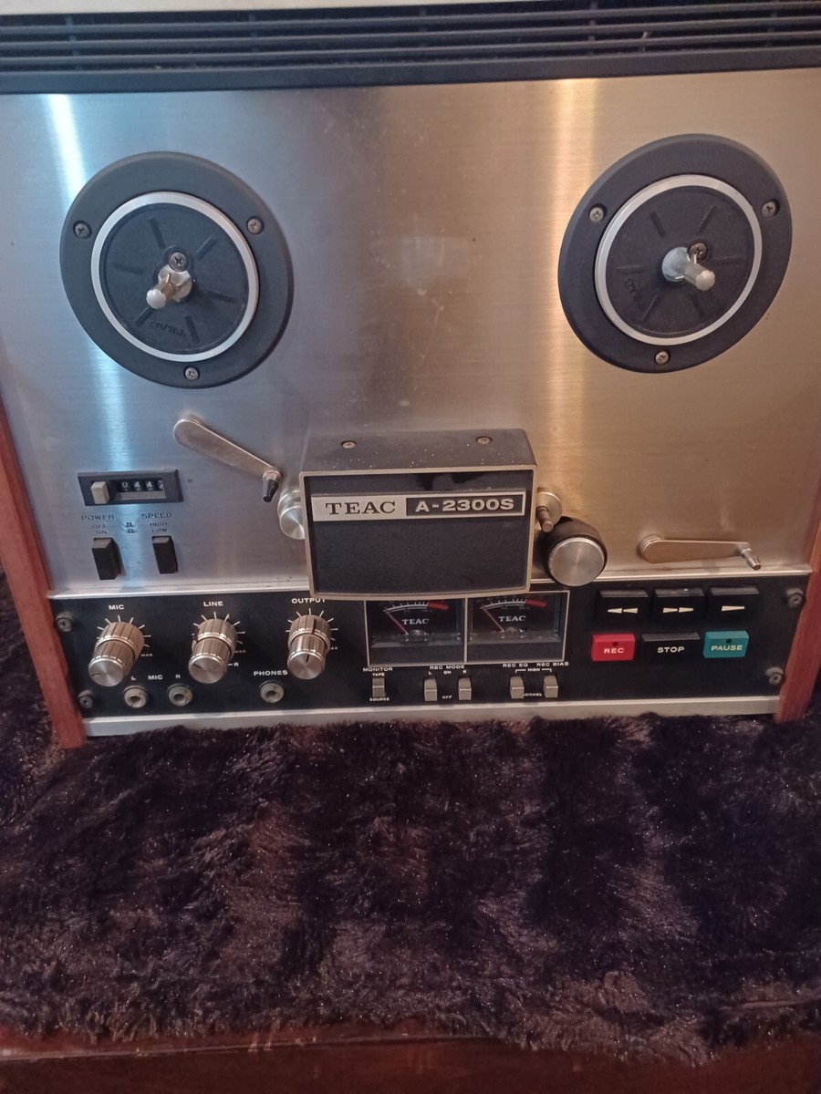 TEAC A-2300S STEREO REEL-TO-REEL TAPE DECK Tested Working