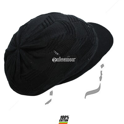 Rasta Crown Rastacap Rastafari Natty Dread Cap Reggae Marley Caps