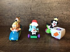 McDonalds Animaniacs 1993 Happy Meal Toys Lot of 3 Warner Bros Dot Wakko Mindy