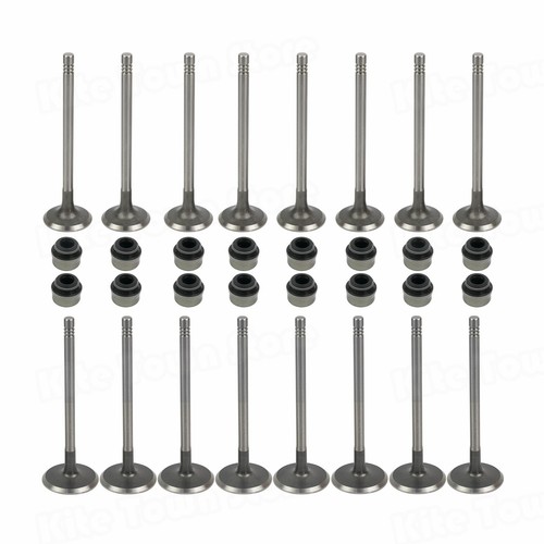 Engine Intake Valves & Exhaust Valves 16pc Kit Fits Audi VW 2.0T (FSI