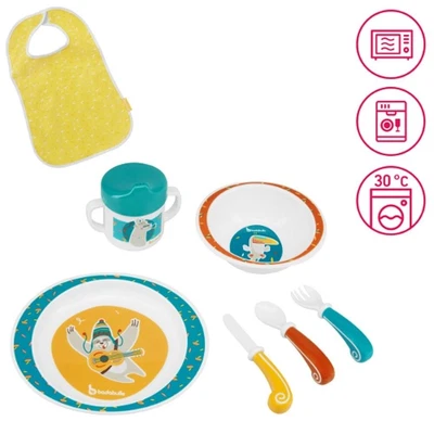 Badabulle Geschirr Set Yummy 7-teilig - Bild 1 von 4