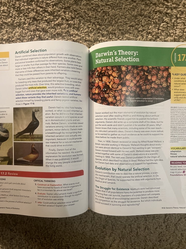 MILLER LEVINE BIOLOGY 2019 STUDENT EDITION GRADE 9/10 Hardcover