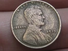 1915 D Lincoln Cent Wheat Penny- Denver, VF/XF Details