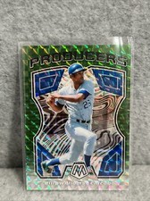 Billy Williams 2021 Panini Mosiac Producers Green Mosaic Prizm #P11 Cubs