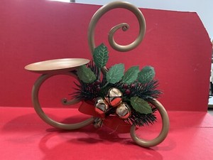 Christmas Copper Hallmark Candle Holder