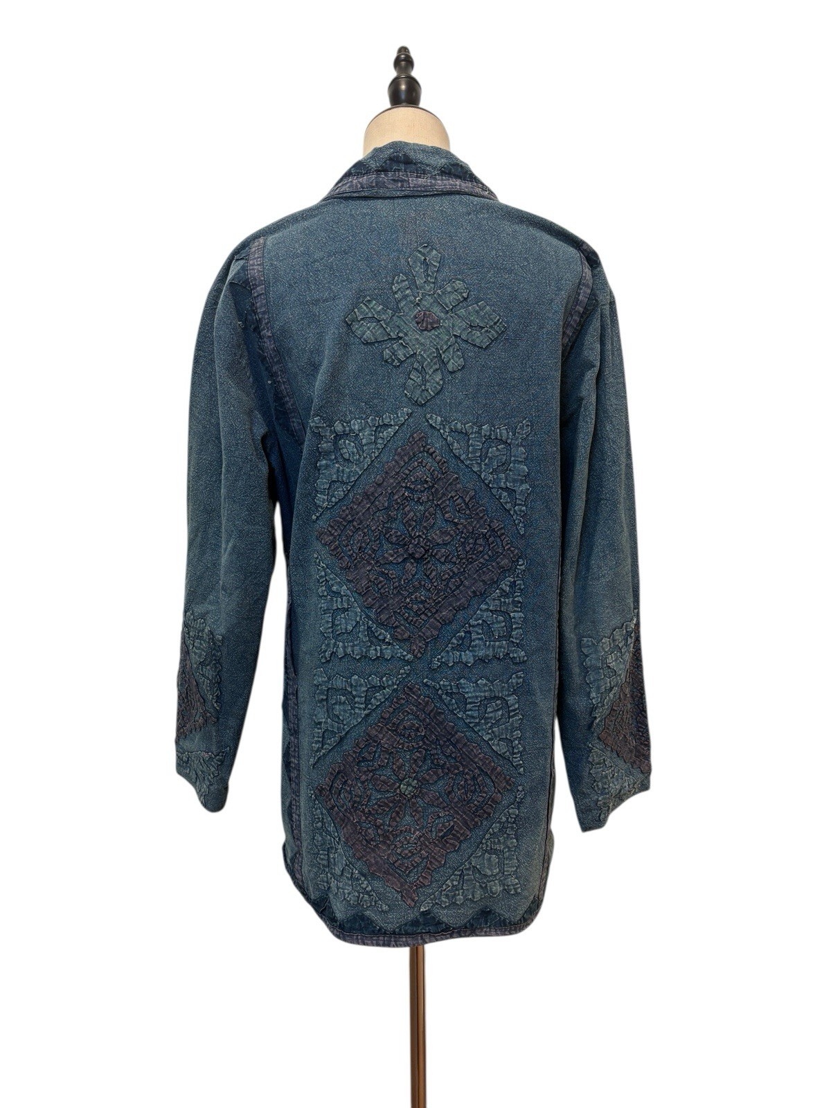 Sacred Threads Jacket Quilted Patchwork Cotton Sz… - image 6