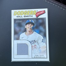 2025 Topps Heritage - Clubhouse Collection Relic Will Smith #CCR-WS (MEM)