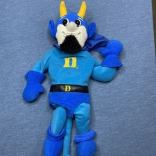 Vintage Duke Blue Devils Mascot Plush Sweet Sixteen NCAA Basketball 