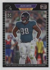 2024 Leaf Pro Set Metal Black Prismatic /49 Jalen Carter #PSG-100 s5q