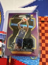 2022 WNBA Panini Prizm Purple /99 Olivia Nelson-Ododa Los Angeles Sparks #198 RC