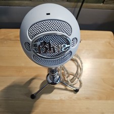 Blue Snowball White USB Microphone for Record...